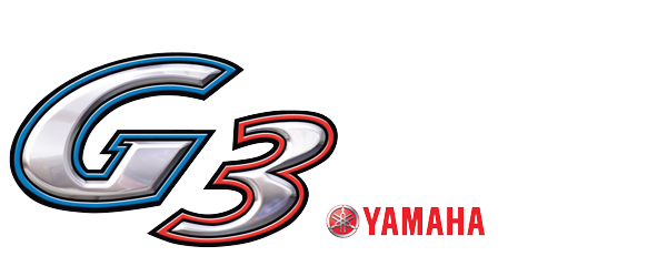 G3 YAMAHA LOGO WHITE